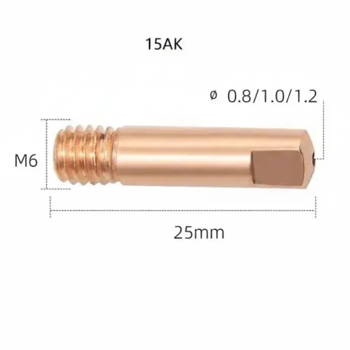 Bép hàn đồng, dùng trong máy hàn MIG 250A - code: 15AK.02