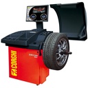 Máy cân bằng lốp xe con, màn hình LCD, (Gồm Laser vị trí và cảm biến độ rộng - màu đỏ)