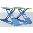 Cầu nâng cắt kéo nâng bụng 3,5 Tấn, lắp chìm, bàn siêu mỏng (3 pha, màu xanh)