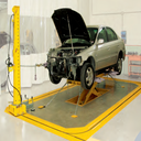 Bệ kéo nắn chìm sàn cho xe con 3490 x 6560 mm, Tháp kéo 10 tấn (Cầu nâng 3.5 Tấn, Có bộ kẹp mép, khung xe SUV)