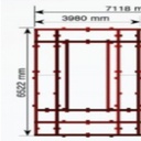 Bệ kéo nắn chìm sàn cho xe con 3980x6522mm