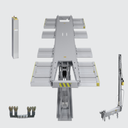 Bệ kéo nắn lắp nổi cho xe con Multibench, Tháp kéo 10 Tấn (Cầu nâng 3.2 Tấn.)